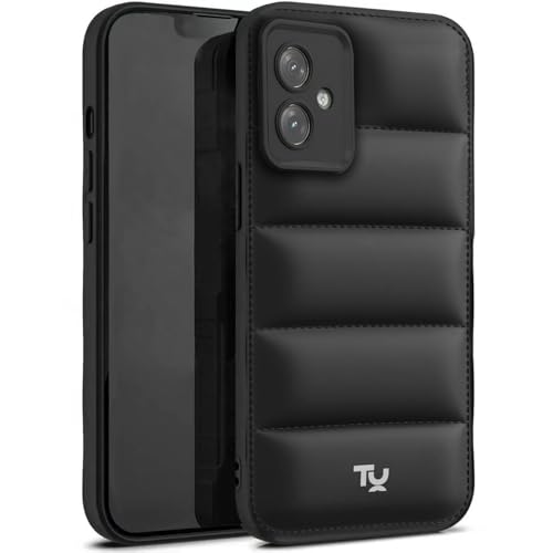 Image of TRUEUPGRADE Back Case Cover for Motorola Moto G64 5G | Compatible for Motorola Moto G64 5G Back Case Cover | Puff Case with Camera Protection |Black