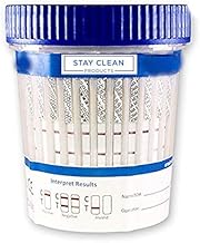 25 Cups - Stay Clean Urinalysis Kits - 12 Panel Diagnostic Multi Drug Screen Cup | Urine Drug Screening + CLIA Waived, AMP, BAR, BUP, BZO, COC, THC, PCP, MTD, MDMA, OXY, MET, OPI, MOR (25) (25) (25)