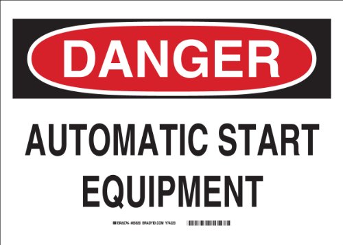 Panneau Automatic Start Equipment pour sécuriser les machines à démarrage automatique