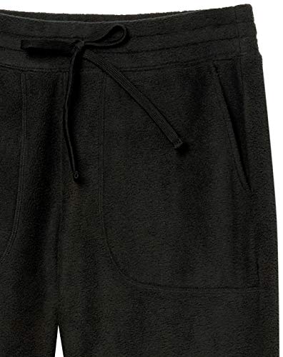 Amazon Essentials Women's Polar Fleece Jogger Sweatpant, Black, Medium #TOP5