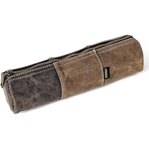 GOOTIUM Waxed Canvas Pencil Pouch Cover