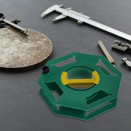 Carrete de cable CANIGHT de PP verde para camping y almacenamiento de extensiones de generador 8