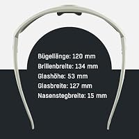 ALPINA TURBO HR Sportbrille, cool-grey matt, One Size | beschlagfrei - 100% UV-Schutz - individuelle Größenanpassung - optimale Belüftung - besonders leicht - wasserabweisend – Ansicht 6