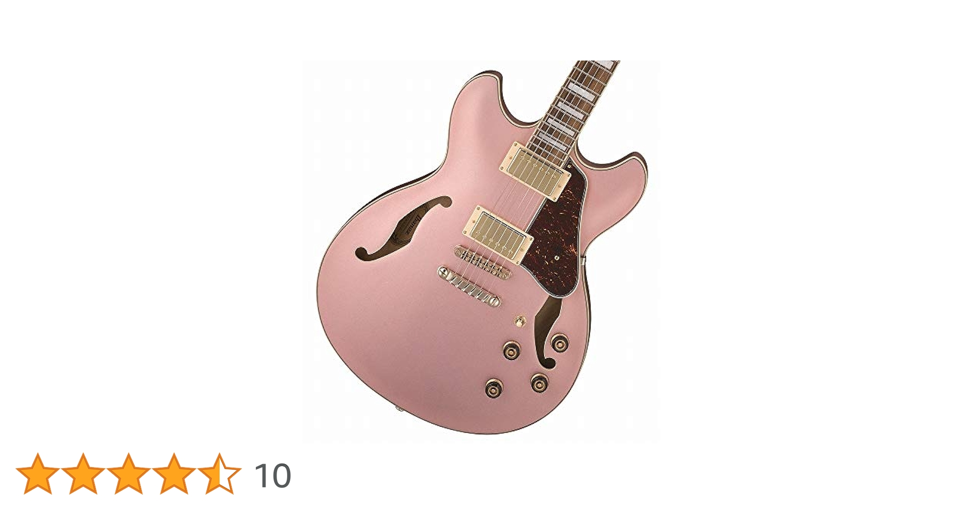 【美品】Ibanez AS73G Rose Gold セミアコ ギター Amazon | Ibanez AS73G Rose Gold Metallic Flat セミアコギター