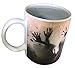Walking Dead inspired "DEAD INSIDE" Zombie Novelty Gift, Morning Morphing Ceramic Coffee Mug, Cool Color Changing Unique Design Hidden Creepy Walkers Image Shows with Heat by Blisslii