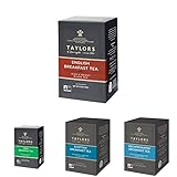 Taylors of Harrogate English, Irish, Scottish & Harrogate Decaffeinated Breakfast 200 Teabags