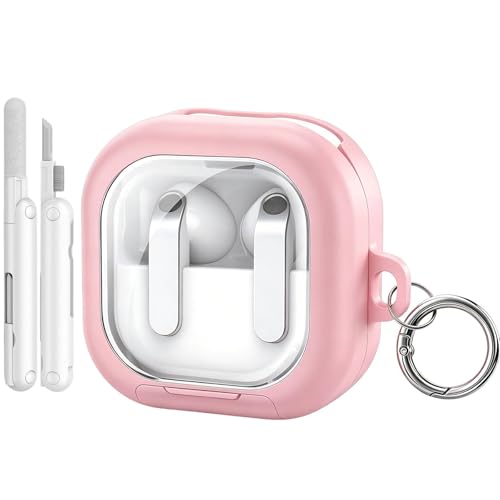 TLKOA �L�����[�P�[�X Samsung Galaxy Buds 4 Pro/Galaxy Buds 4 (2026) ���C�����XBluetooth�C���z���p Samsung Galaxy Buds 4 Pro�P�[�X�J�o�[ �\�t�gTPU�ی�J�o�[ �N���[