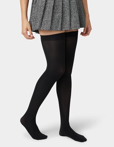 HUE Women's Opaque Over The Knee Sock 2 Pair Pack3