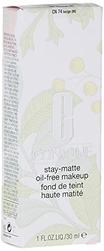 Clinique Stay Matte Oil-Free Makeup, 74/Beige (C-N), 1 Ounce #TOP1