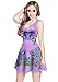 CowCow Womens Aztec Native American Indian Print Paisley Damask Floral Flowers Bohemia Sleeveless Dress, XS-5XL