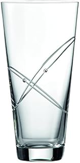Royal Doulton 40003055, Promises Two Hearts Entwined Vase 29cm, Clear, Crystalline