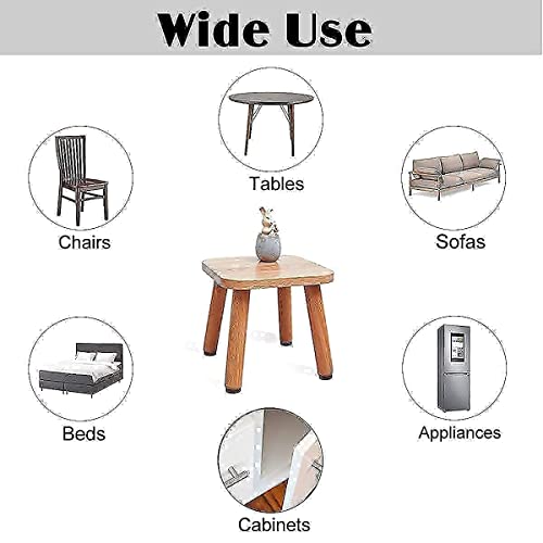 Large Felt Furniture Pads 10 Pcs Pack 6"X 4" + Furniture Pads 136 Pieces Pack Self Adhesive Felt Pad Brown 5Mm Thick With Case #TOP7