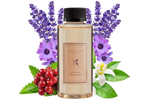 Kapplico Ritz Carlton - óleo difusor de 200 ml, aroma luxuoso inspirado em hotéis para uma atmosfera semelhante a um spa