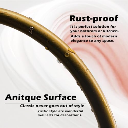 Support Mural pour Serviette de Bain, Fixation Solide Anti-Chute