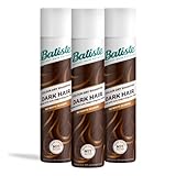 Batiste Colour Dry Shampoo - Black and Dark Brown, 200 ml (Packaging may Vary) (Pack of 3)
