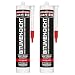 Produktbild 2x PROFI Dach Dicht Reparatur Bitumenkleber Kaltkleber Dichtstoff Bitumendichter schwarz Kartusche 310 ml