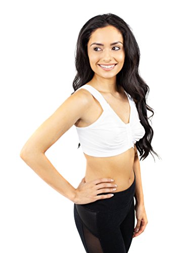 Contourmd Style 620A - Semi-Shape Bra With Adjustable Strap By Contour | Compression Garments 42 White #TOP2