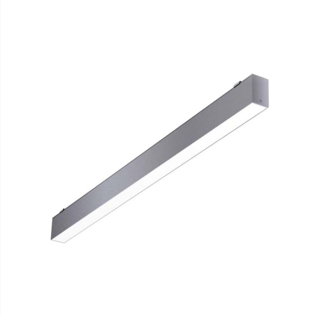 LEDS·C4 Downlight LED Empotrable 51.9W, Iluminación Interior, 3000K CRI 80, Gris, IP44, Eficiencia Energética y Diseño Moderno para Hogar y Oficina