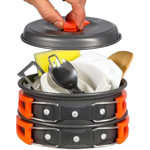 REDCAMP Camping Cookware Mess Kit Cover