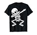 Halloween Dabbing Skeleton Skull Dab Dance T-Shirt