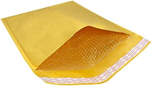 400 Pack #4 Kraft Bubble Padded Envelopes - 9.5x14.5 Inch Self Sealing Shipping Mailers By AirnDefense - View #2