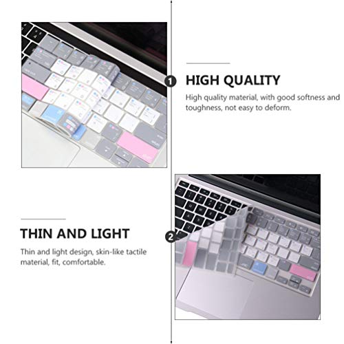 Mobestech Capa Protetora de Teclado Compatível Com Macbook Pro 13