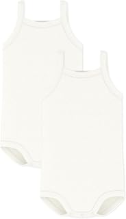 Petit Bateau Baby - Mädchen A01t6 Trägerbody (2er Pack)