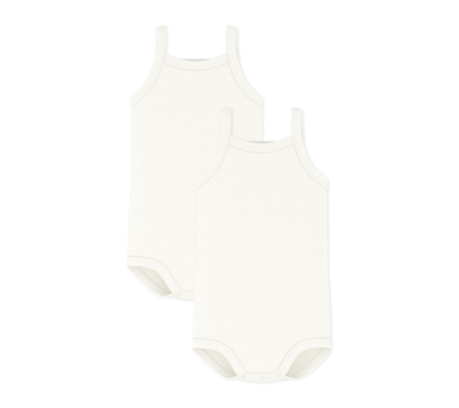 Petit Bateau Baby - Mädchen A01t6 Trägerbody (2er Pack)