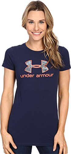 Under Armour Womens Charged Cotton Tri-Blend Camo Logo T-Shirt