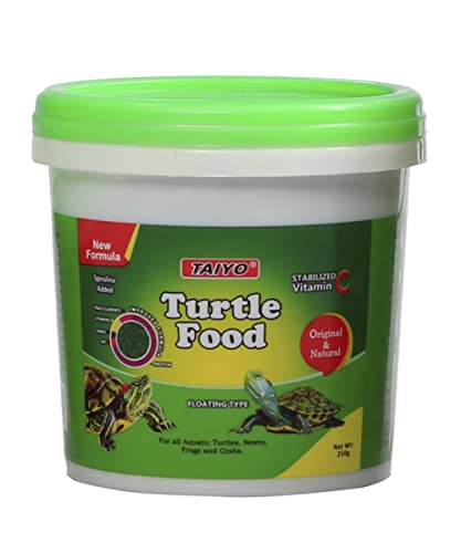 Image of TAIYO Spirulina added Turtle Food, 250g