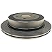 ACDelco Silver 18A2412A Rear Disc Brake Rotor