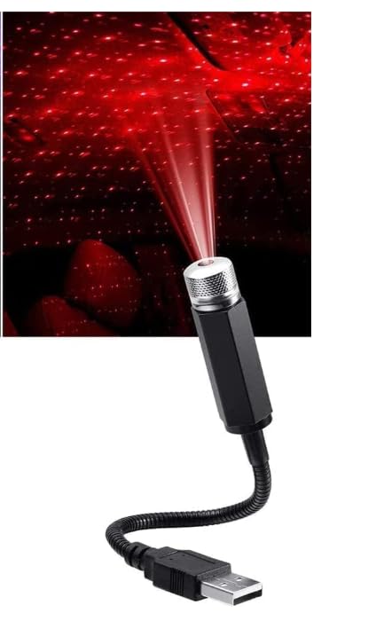 Mini Led Projection Lamp, USB Car Roof Star Projector Night Light