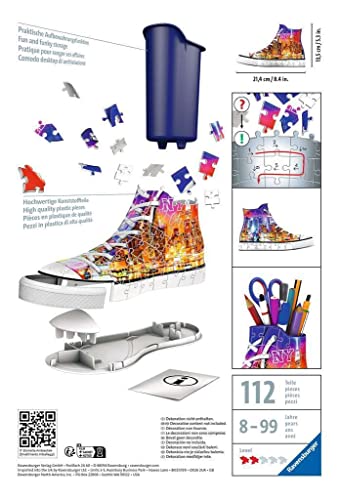 3D Puzzle Ravensburger Sneaker Skyline 11152