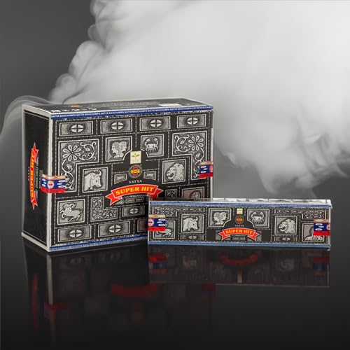 VIE Satya Incense Sticks, 4 Packs x 15g, with Incense Holder, Super Hit, Other Colour - Image 3