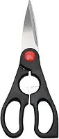 Mimo Style Tesoura Multifuncional Para Frango, Aves, Peixes, Material Aço Inox Com Lâminas Afiadas e Cabo de polipropileno anatômico, Produto Leve e Prático de Manusear, Pesa 92g e Mede 20,5cm