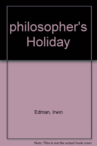 philosopher's Holiday B009NOMZYS Book Cover