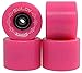 SULOV Penny Skateboard Roues, Mixte, Penny Board Räder, Rosa, 60x45mm