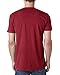 Next Level Men's Sueded 2XL CARDINAL