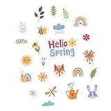 Adhesivo magnético floral: expresa deseos navideños y difunde alegría regalando el bonito adhesivo magnético para nevera, un regalo maravilloso que traerá sonrisas y alegría festiva a tus seres queridos.