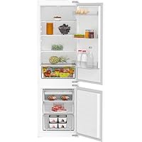 Indesit KINH 1271 B4UK 178cm 70/30 Integrated No Frost Fridge Freezer with Sliding Door Hinge - White - E Rated