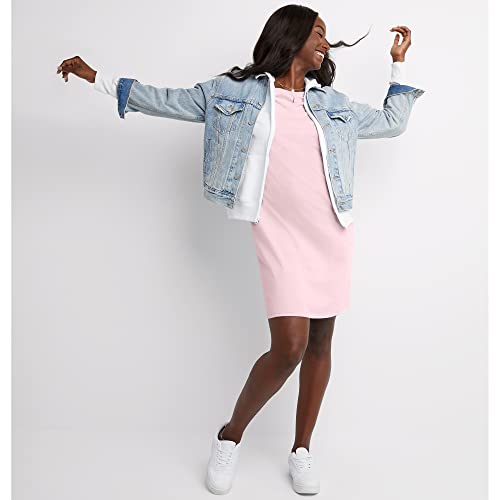 Hanes Women's Wear Around Nightshirt, Pale Pink, One Size #TOP4