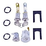 Ignition Cylinder Lock Switch with Key Compatible with Toyota Land Cruiser J40 FJ43 FJ45 BJ41 BJ42 BJ44 BJ46 HJ47 1969-1986, Replaces 69005-90316 6900590316