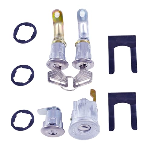 Ignition Cylinder Lock Switch with Key Compatible with Toyota Land Cruiser J40 FJ43 FJ45 BJ41 BJ42 BJ44 BJ46 HJ47 1969-1986, Replaces 69005-90316 6900590316