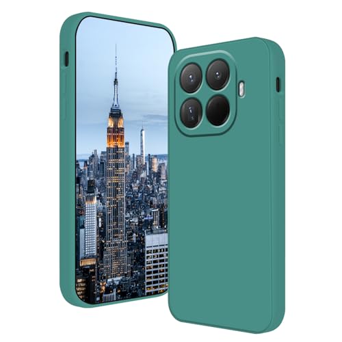 Wousunly �P�[�X�ƌ݊���������܂�Xiaomi 17T Pro �P�[�X�t�̃V���R�� �ϏՌ� For Xiaomi 17T Pro�J�o�[���^ �y�� �w��h�~�_�� �l�C �����Y�ی� (�_�[�N�i�C�g�E�O���[��)