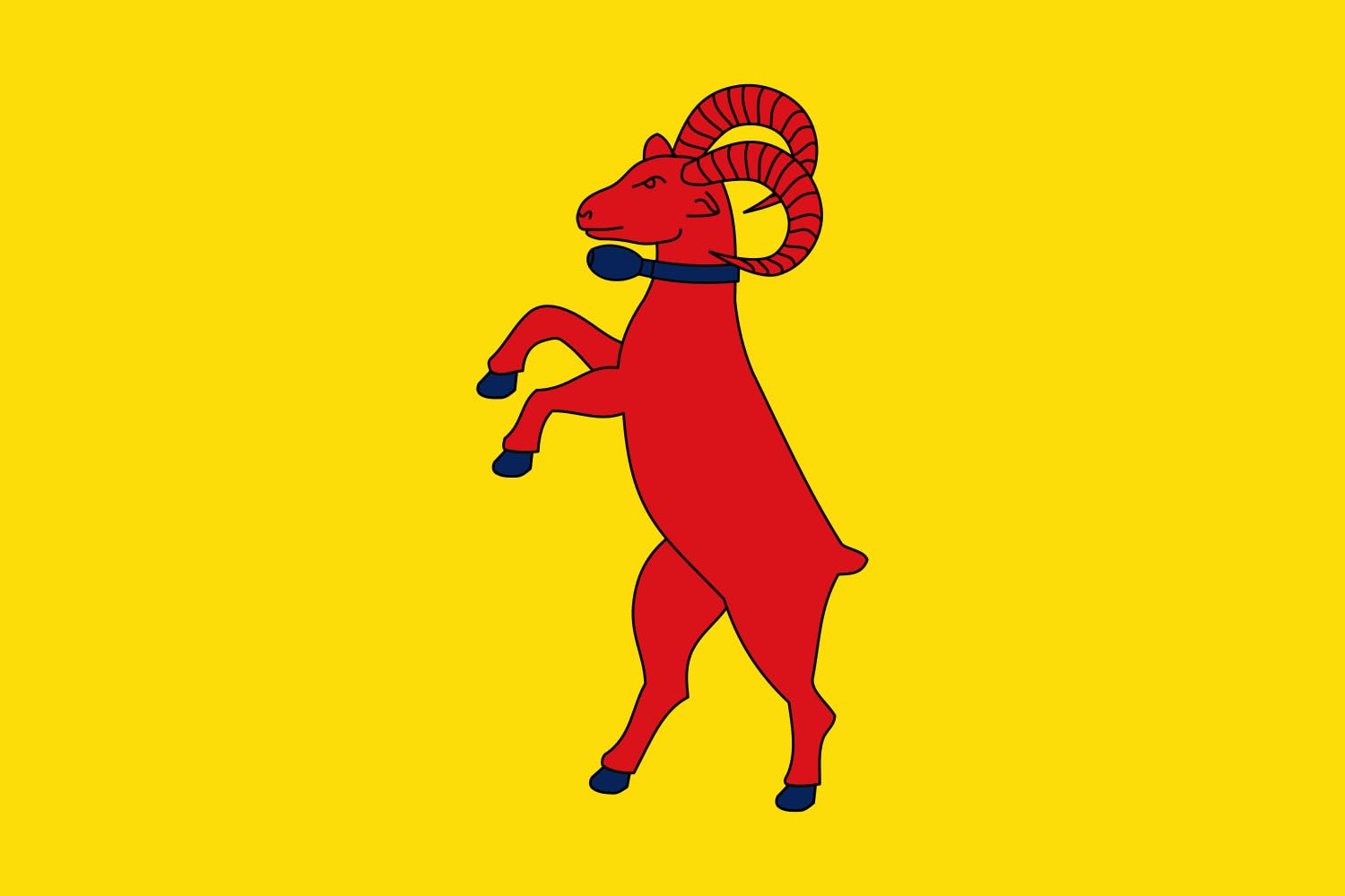 Drapeau Sarroca de Bellera Espagne grand format en tissu résistant