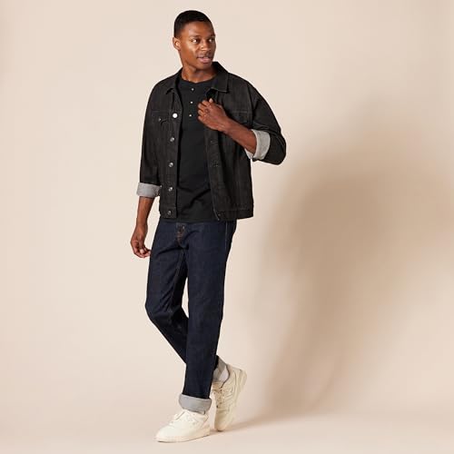 Amazon Essentials Men's Slim-Fit Short-Sleeve Cotton Henley T-Shirt, Pack of 24