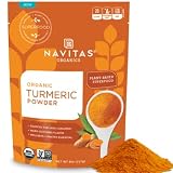 Navitas Organics Turmeric Powder, 8 oz. Bag, 45 Servings — Organic, Non-GMO, Gluten-Free