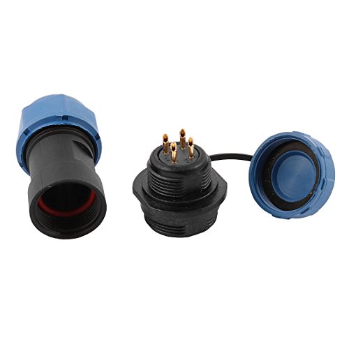 Conector de aviación SP1711/S 4 polos 500V AC miniatura 1