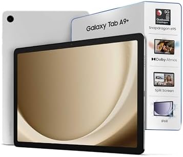 Samsung Galaxy Tab A9+ 27.94 cm (11.0 inch) Display, RAM 4 GB, ROM 64 GB Expandable, Wi-Fi+5G, Tablet, Silver