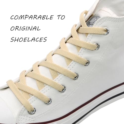 Image of VSUDO Flat Sneaker Shoe Lace, Flat Shoe String for Sneaker, Athletic Shoelace